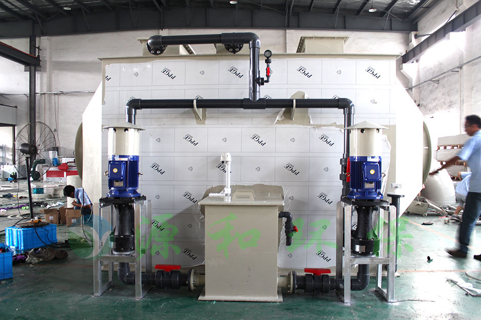 臥式廢氣洗滌塔 臥式廢氣洗滌塔