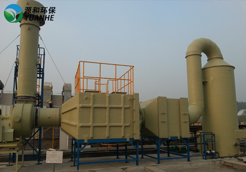 有機(jī)廢氣處理工程:無錫新區(qū)捷普綠點(diǎn)電子公司